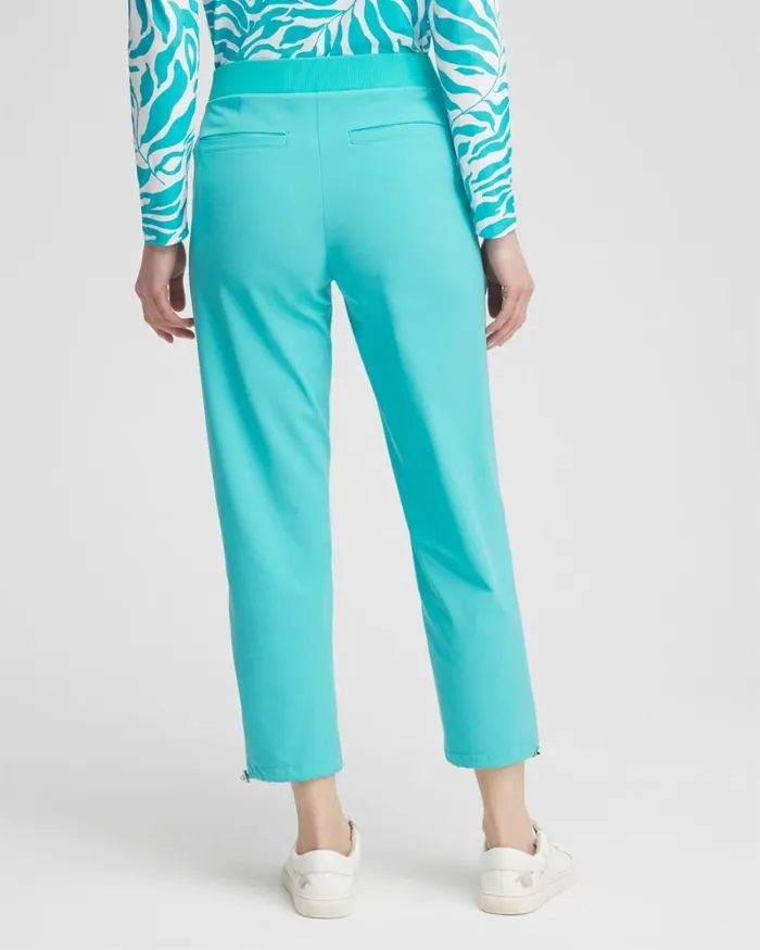 Chico039s Pants Zenergy UPF Neema Bungee Crops Oceano 8211 Clothing