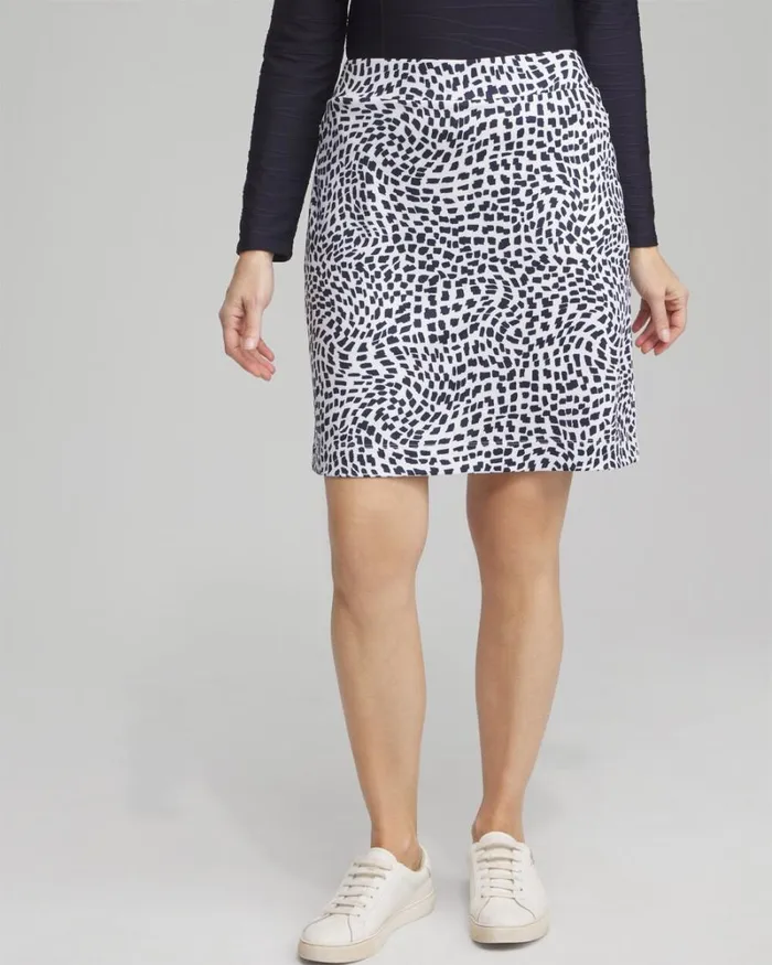 Chico039s Skirts Zenergy UPF Knit Square Dots Skort Classic Navy 8211 Clothing Chico039s Skirts Zenergy UPF Knit Square Dots Skort Classic Navy 8211 Clothing