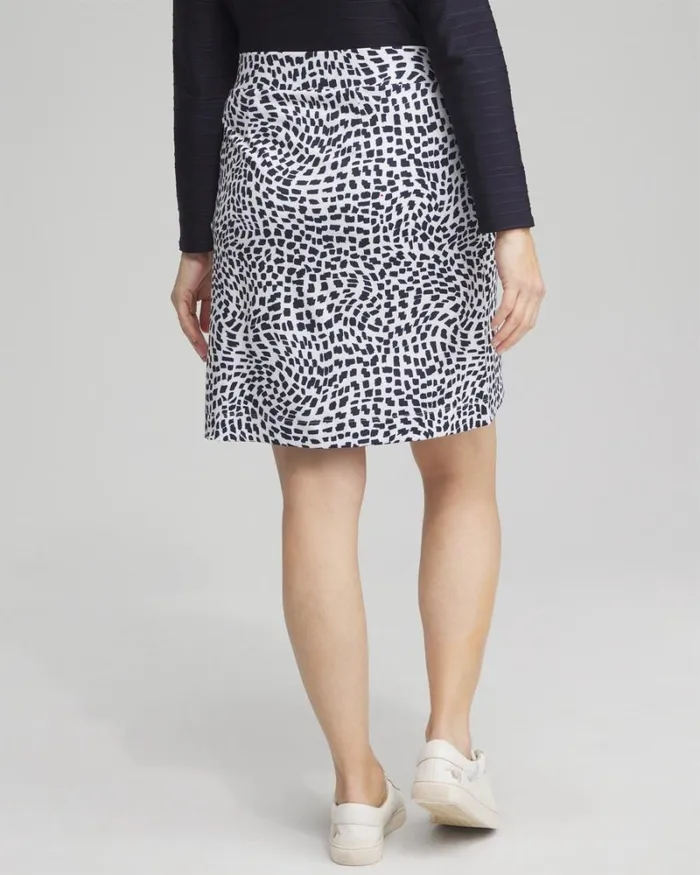 Chico039s Skirts Zenergy UPF Knit Square Dots Skort Classic Navy 8211 Clothing Chico039s Skirts Zenergy UPF Knit Square Dots Skort Classic Navy 8211 Clothing