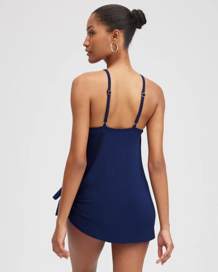 Chico039s Swim Magicsuit Parker One Piece Swimsuit Navy 8211 Clothing