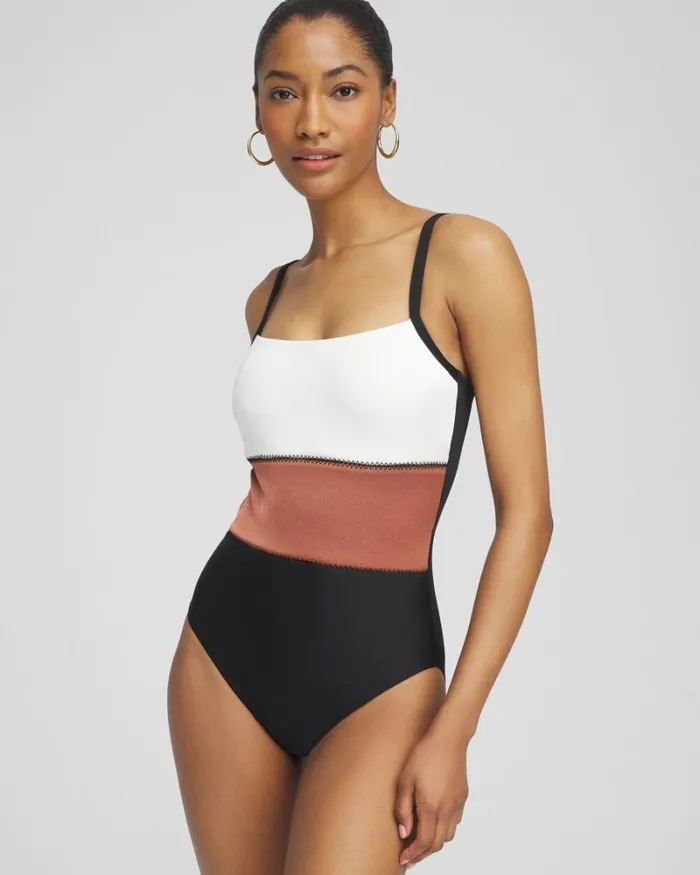 Chico039s Swim Miraclesuit Spectra Trifecta One Piece Blackwhitebrown 8211 Clothing Chico039s Swim Miraclesuit Spectra Trifecta One Piece Blackwhitebrown 8211 Clothing