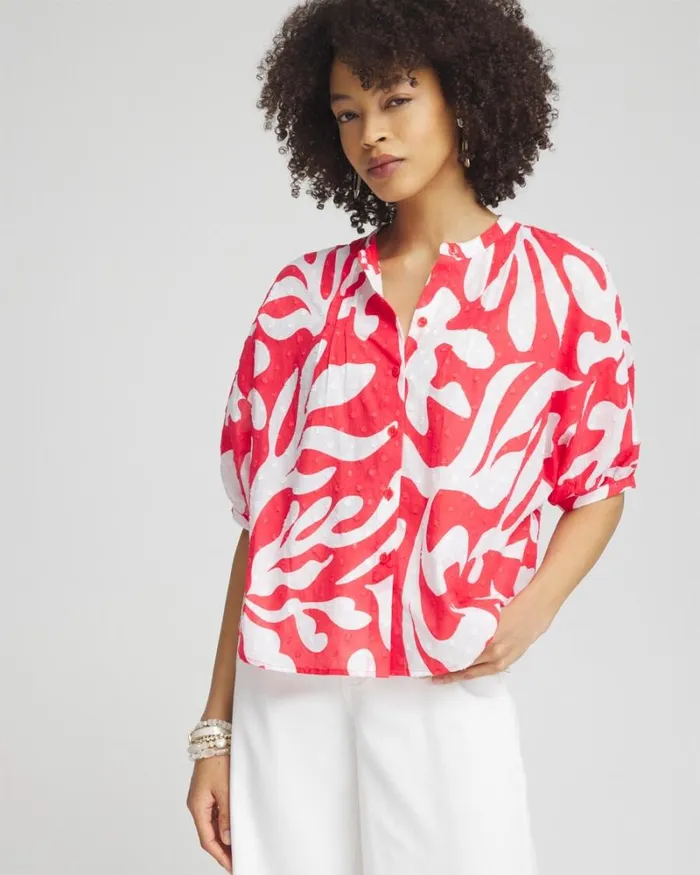 Chico039s Tops Island Reef Dolman Sleeve Shirt Watermelon Punch 8211 Clothing Chico039s Tops Island Reef Dolman Sleeve Shirt Watermelon Punch 8211 Clothing