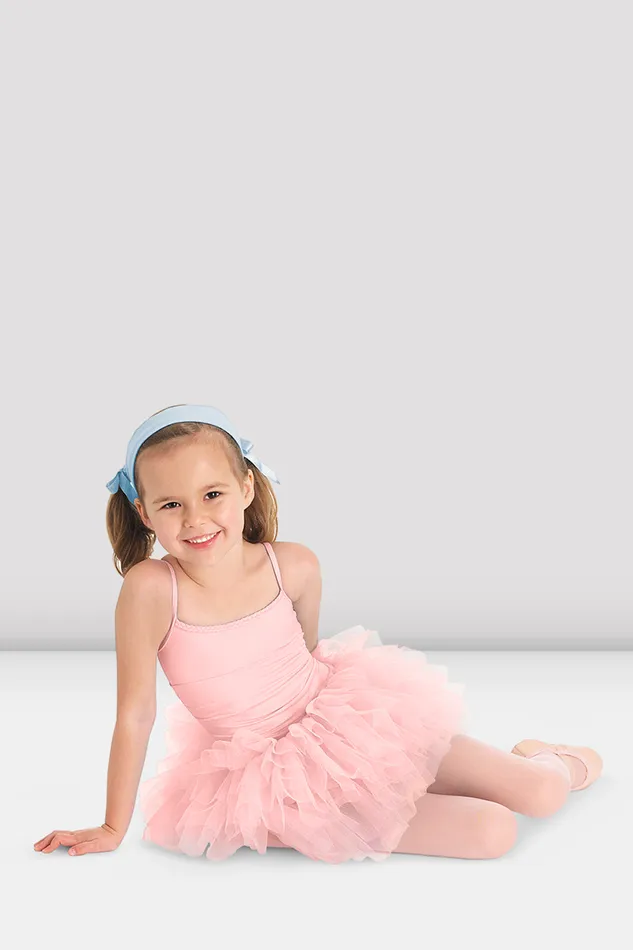 Children Leotards Bloch Girls Tutu Dress Light Pink