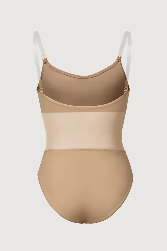 Children Underwear Bloch Girls Sunna Mesh Panel Bodysuit Tan Children Underwear Bloch Girls Sunna Mesh Panel Bodysuit Tan