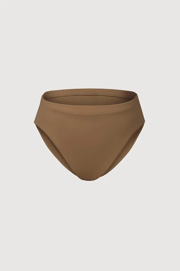 Children Underwear Bloch Girls Zaniah High Waist Brief Almond
