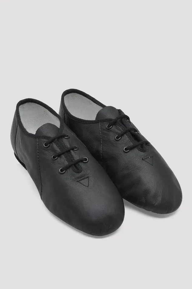 Childrens Jazzsoft Leather Jazz Shoes Black Leather Jazz Bloch Children