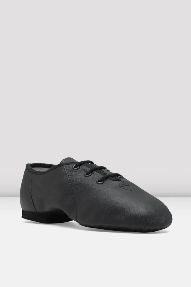 Childrens Jazzsoft Leather Jazz Shoes Black Leather Jazz Bloch Children