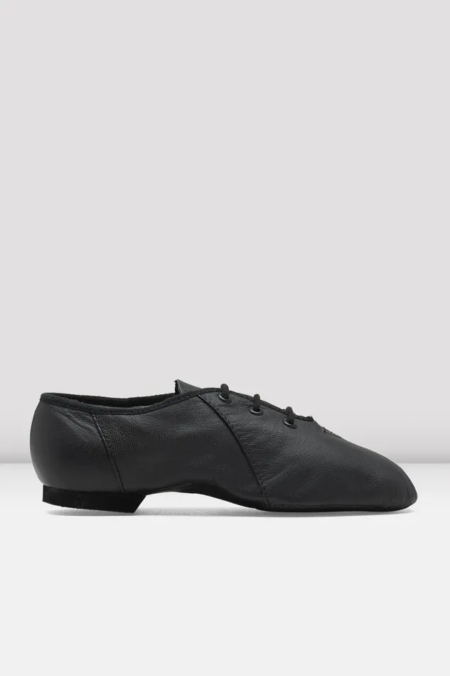 Childrens Jazzsoft Leather Jazz Shoes Black Leather Jazz Bloch Children