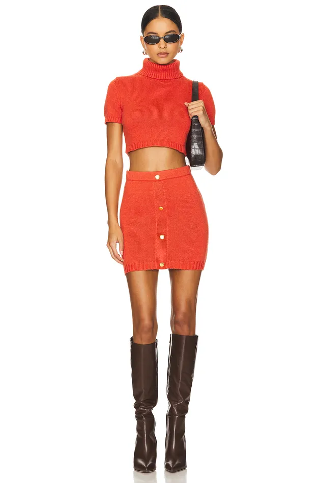 Christa Mini Skirt Red Women Lovers and Friends Skirts Christa Mini Skirt Red Women Lovers and Friends Skirts
