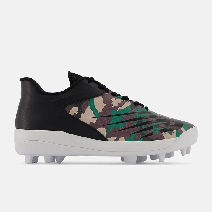 Cleats 4040 v6 Rubber Molded Camo Black with Pebble and Bison 8211 New Balance Kids Cleats 4040 v6 Rubber Molded Camo Black with Pebble and Bison 8211 New Balance Kids