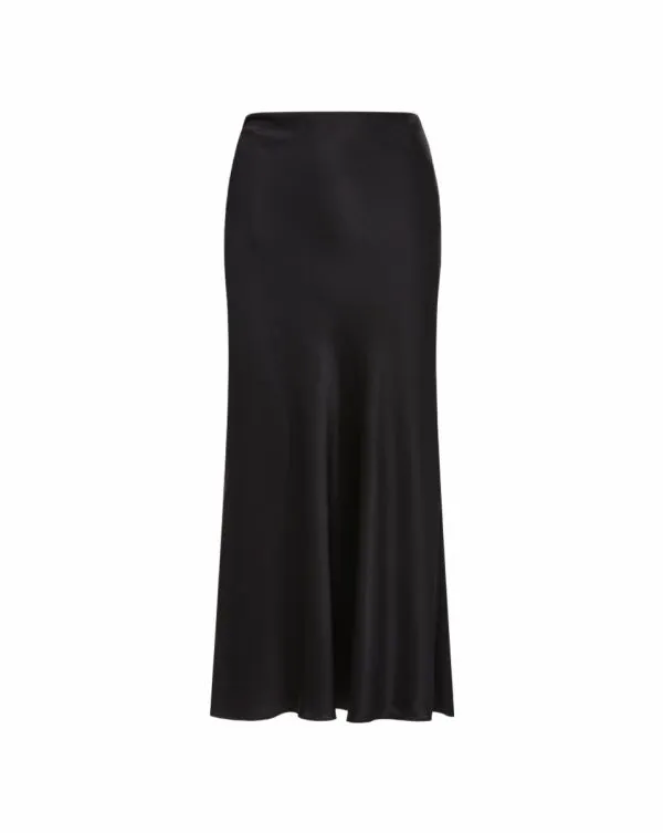 Clover StretchSilk Skirt Black Women Veronica Beard Skirts and Shorts