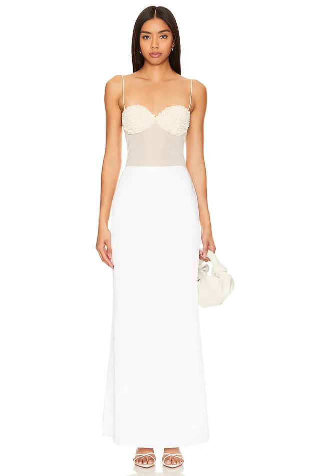 Cosima Maxi Skirt White Women Lovers and Friends Skirts Cosima Maxi Skirt White Women Lovers and Friends Skirts