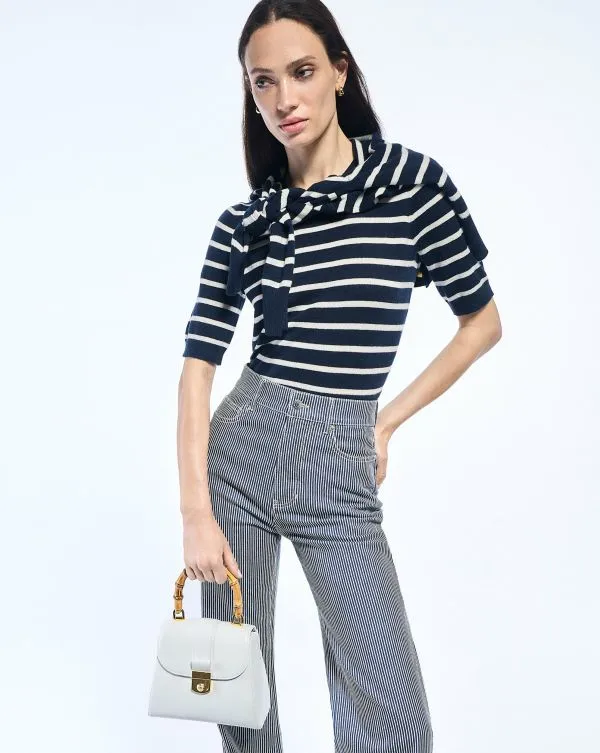 Crosbie Striped WideLeg Jean Solstice Stripe Women Veronica Beard Jeans Crosbie Striped WideLeg Jean Solstice Stripe Women Veronica Beard Jeans