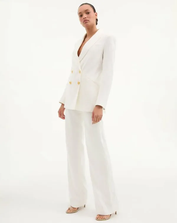 Dale Linen Dickey Jacket Offwhite Women Veronica Beard Jackets and Outerwear Dale Linen Dickey Jacket Offwhite Women Veronica Beard Jackets and Outerwear