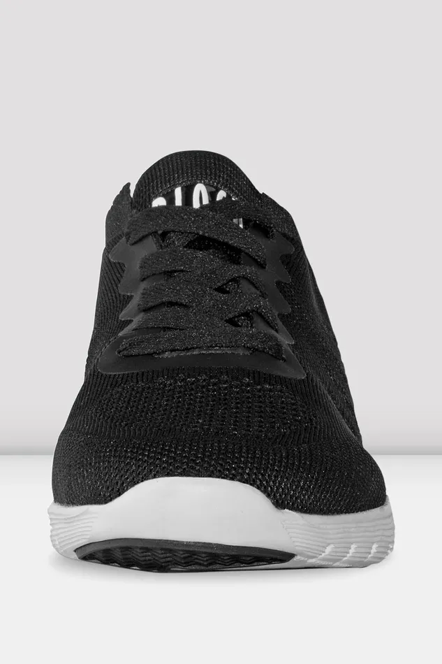 Dance Sneakers Childrens Omnia Lightweight Knitted Sneakers Black Knit 8211 Bloch Children
