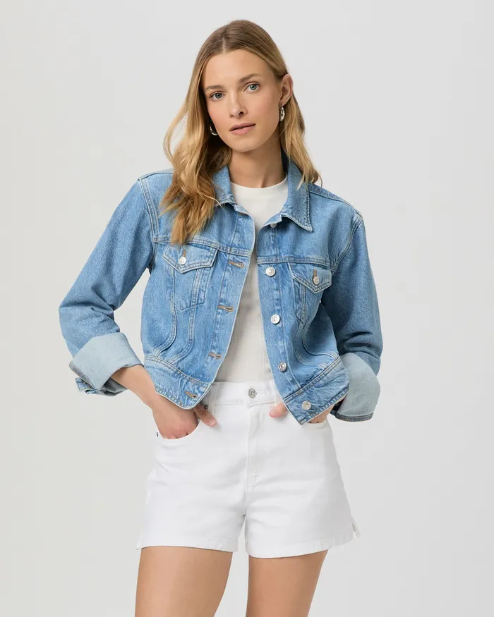 Dani Short 8211 Crisp White Shorts PAIGE Women