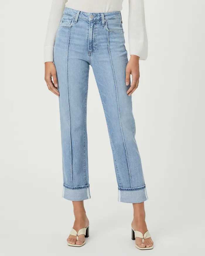 Denim High Rise Noella Straight Jean 8211 Malo 8211 PAIGE Women Denim High Rise Noella Straight Jean 8211 Malo 8211 PAIGE Women