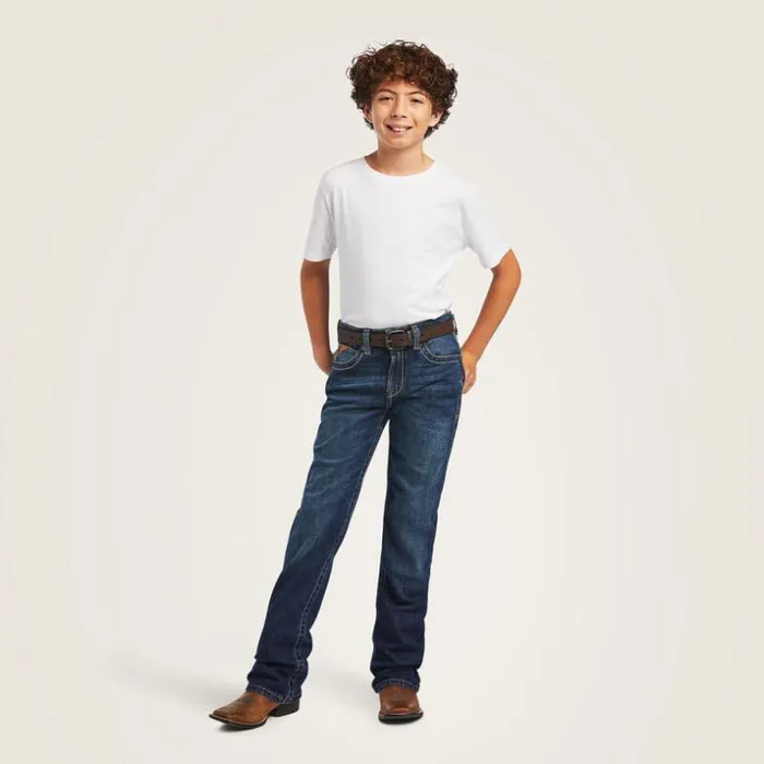 Denim Kids Ariat B4 Relaxed Ramos Fashion Boot Cut Jean Tourismo Denim Kids Ariat B4 Relaxed Ramos Fashion Boot Cut Jean Tourismo