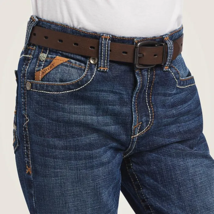 Denim Kids Ariat B4 Relaxed Ramos Fashion Boot Cut Jean Tourismo Denim Kids Ariat B4 Relaxed Ramos Fashion Boot Cut Jean Tourismo