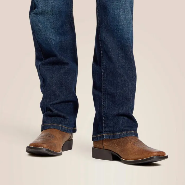 Denim Kids Ariat B5 Slim Stretch Legacy Stackable Straight Leg Jean Durham Denim Kids Ariat B5 Slim Stretch Legacy Stackable Straight Leg Jean Durham