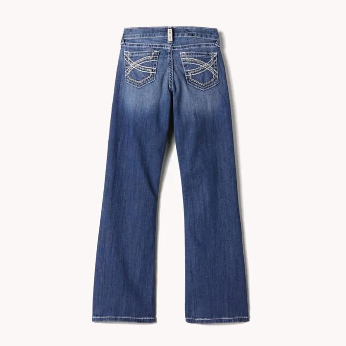 Denim Kids Ariat Entwined Boot Cut Jean Dresden Denim Kids Ariat Entwined Boot Cut Jean Dresden