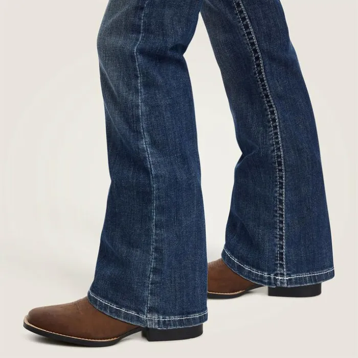 Denim Kids Ariat REAL Raquel Boot Cut Jean Chill Blue