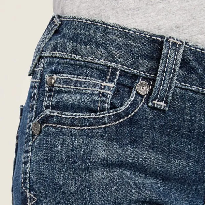 Denim Kids Ariat REAL Raquel Boot Cut Jean Chill Blue