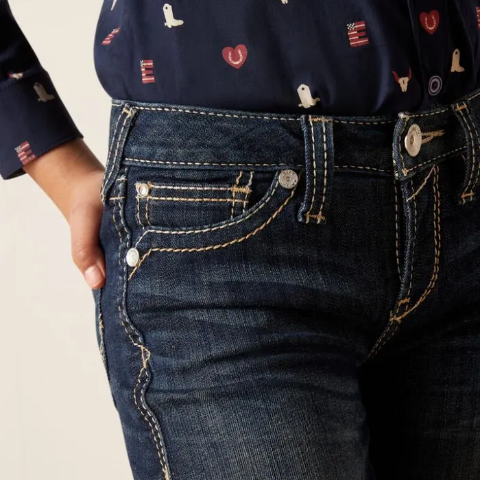 Denim Kids Ariat REAL Selma Trouser Jean Naomi Denim Kids Ariat REAL Selma Trouser Jean Naomi