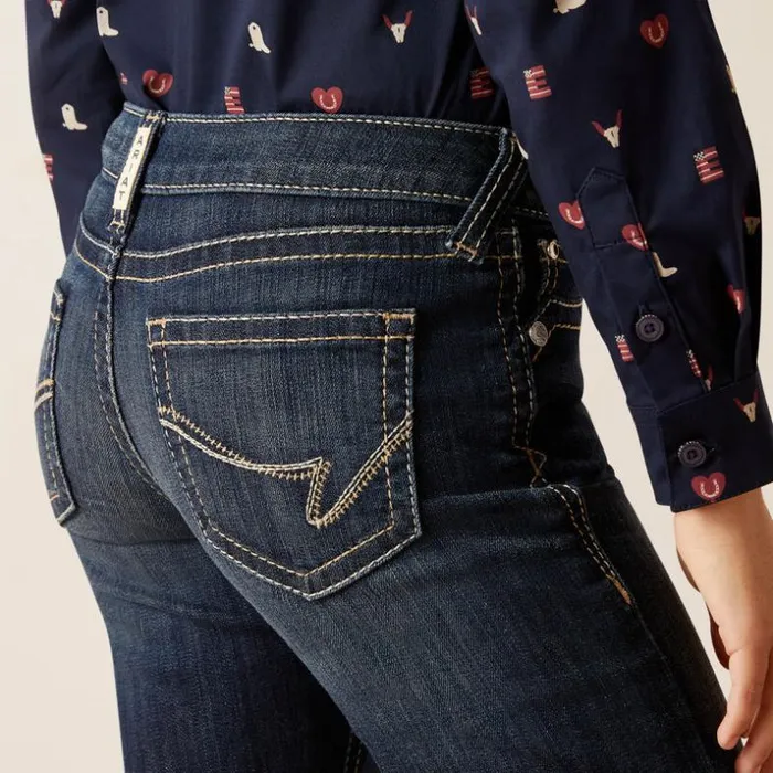 Denim Kids Ariat REAL Selma Trouser Jean Naomi Denim Kids Ariat REAL Selma Trouser Jean Naomi