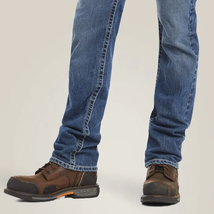 Denim Men Ariat FR M7 Slim DuraStretch Adkins Stackable Straight Leg Jean Slate Denim Men Ariat FR M7 Slim DuraStretch Adkins Stackable Straight Leg Jean Slate