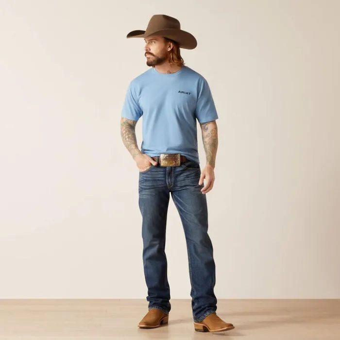 Denim Men Ariat M2 Traditional Relaxed Marty Boot Cut Jean Prescott Denim Men Ariat M2 Traditional Relaxed Marty Boot Cut Jean Prescott