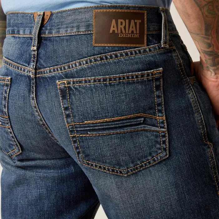 Denim Men Ariat M2 Traditional Relaxed Marty Boot Cut Jean Prescott Denim Men Ariat M2 Traditional Relaxed Marty Boot Cut Jean Prescott