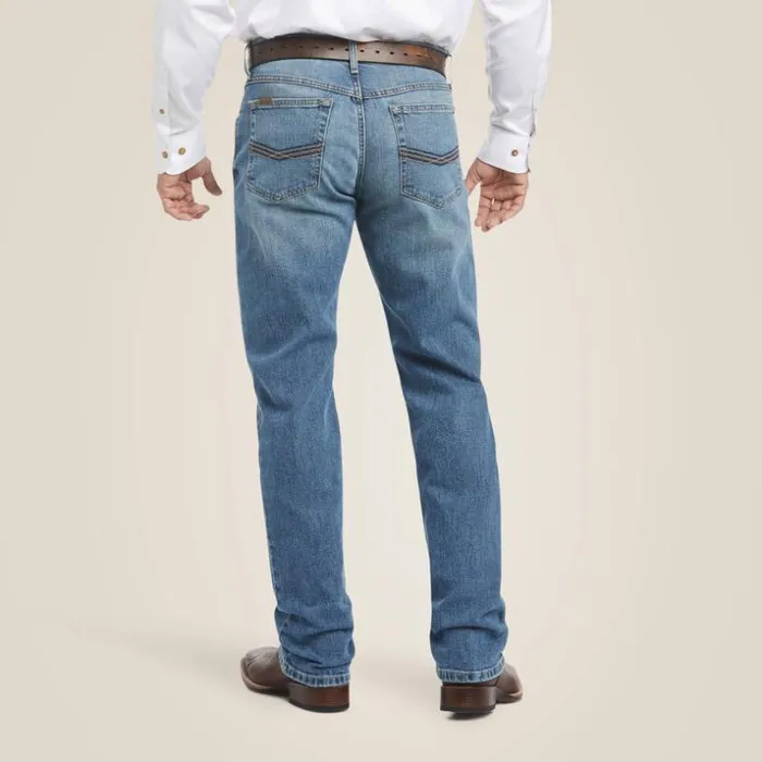Denim Men Ariat M4 Low Rise Stretch Legacy Stackable Straight Leg Jean Sawyer Denim Men Ariat M4 Low Rise Stretch Legacy Stackable Straight Leg Jean Sawyer