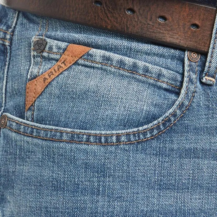 Denim Men Ariat M4 Low Rise Stretch Legacy Stackable Straight Leg Jean Sawyer Denim Men Ariat M4 Low Rise Stretch Legacy Stackable Straight Leg Jean Sawyer