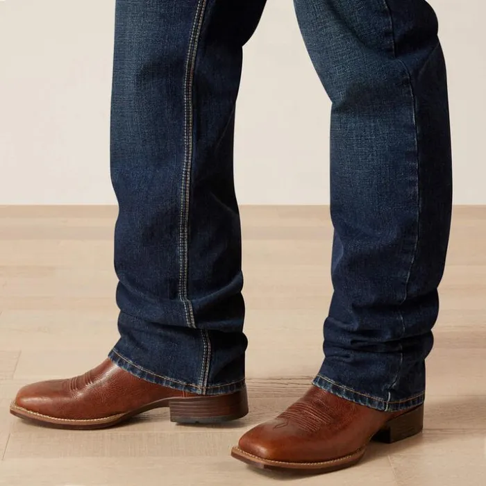 Denim Men Ariat M4 Relaxed Dustin Boot Cut Jean Drake Denim Men Ariat M4 Relaxed Dustin Boot Cut Jean Drake