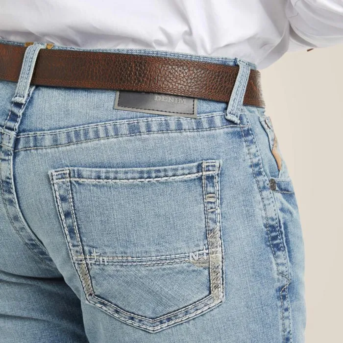 Denim Men Ariat M5 Slim Stirling Stretch Stackable Straight Leg Jean Nolin Denim Men Ariat M5 Slim Stirling Stretch Stackable Straight Leg Jean Nolin