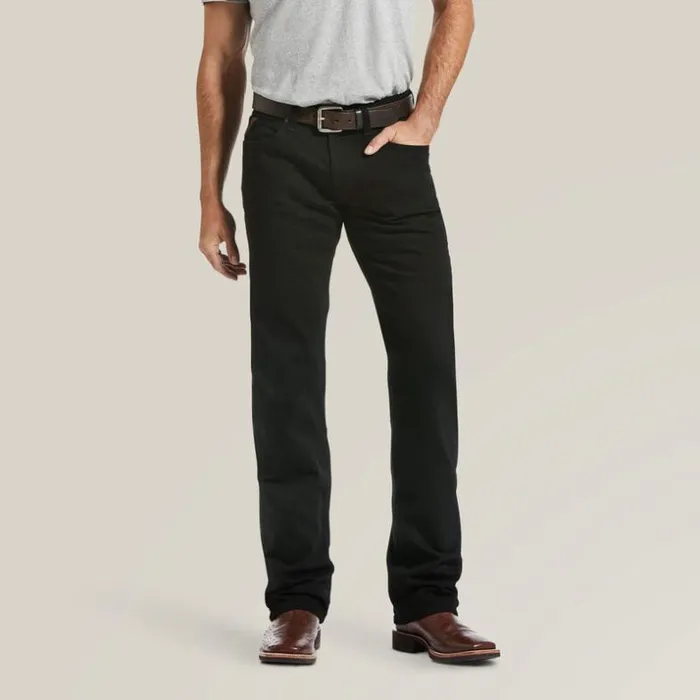 Denim Men Ariat M5 Slim Stretch Legacy Black Stackable Straight Leg Jean Travis Denim Men Ariat M5 Slim Stretch Legacy Black Stackable Straight Leg Jean Travis