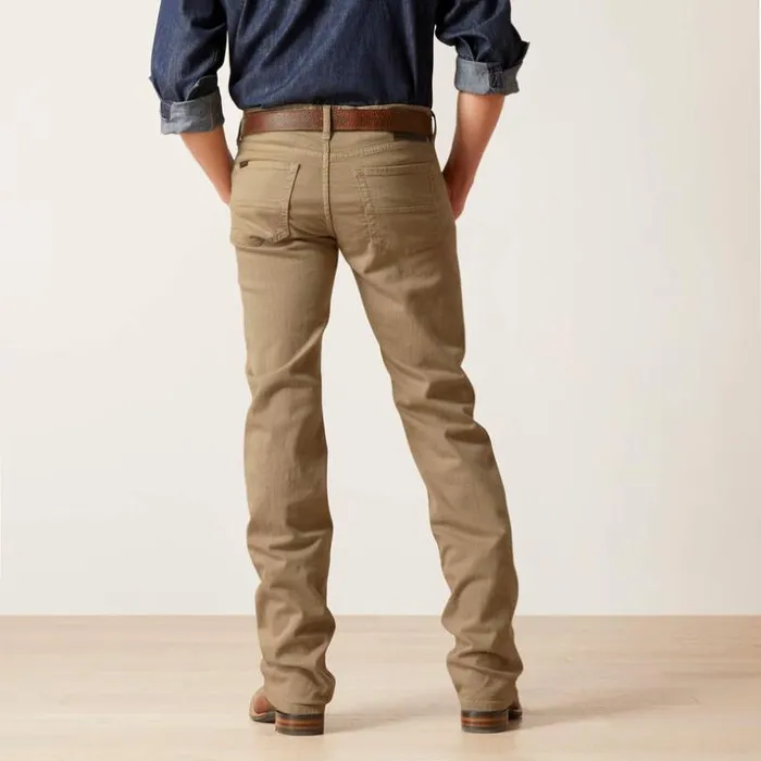 Denim Men Ariat M7 Grizzly Straight Jean Dark Khaki