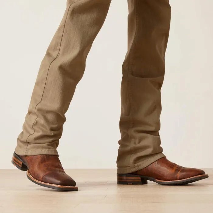 Denim Men Ariat M7 Grizzly Straight Jean Dark Khaki