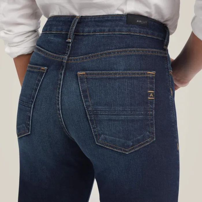 Denim Women Ariat Premium High Rise Stretch Straight Jean Michigan Denim Women Ariat Premium High Rise Stretch Straight Jean Michigan