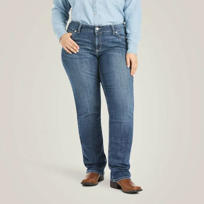 Denim Women Ariat REAL Mid Rise Arrow Gianna Straight Jean Stryker Denim Women Ariat REAL Mid Rise Arrow Gianna Straight Jean Stryker