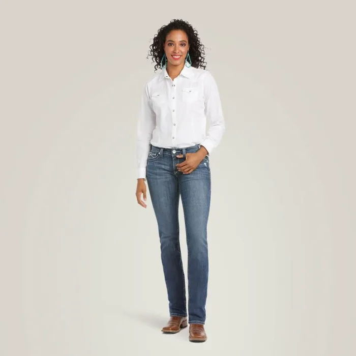 Denim Women Ariat REAL Mid Rise Arrow Gianna Straight Jean Stryker Denim Women Ariat REAL Mid Rise Arrow Gianna Straight Jean Stryker