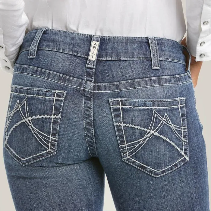 Denim Women Ariat REAL Mid Rise Arrow Gianna Straight Jean Stryker Denim Women Ariat REAL Mid Rise Arrow Gianna Straight Jean Stryker