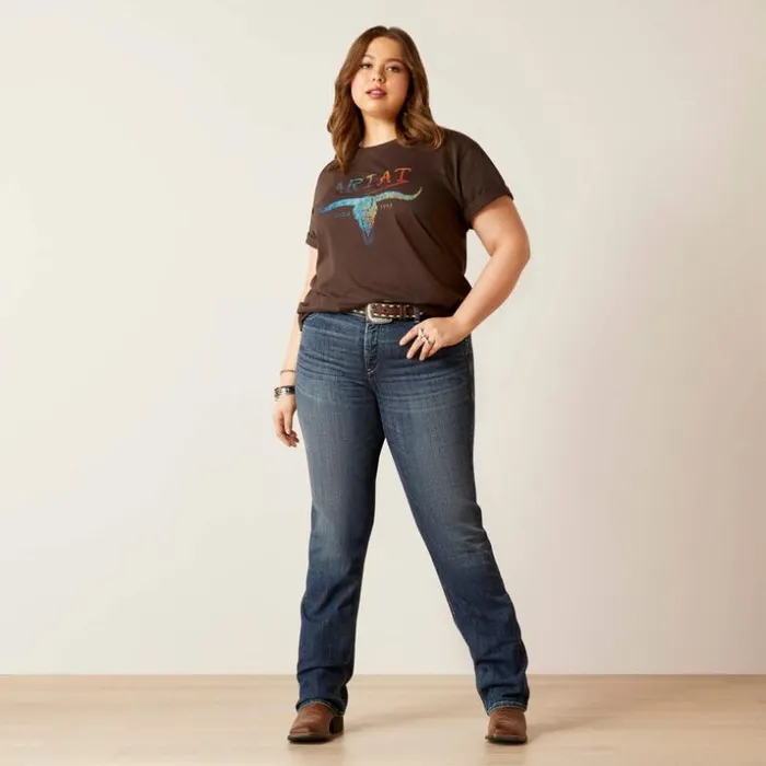 Denim Women Ariat REAL Perfect Rise Madyson Straight Jean Arkansas Denim Women Ariat REAL Perfect Rise Madyson Straight Jean Arkansas