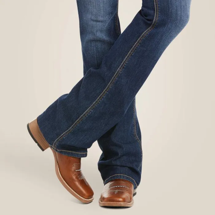 Denim Women Ariat REAL Perfect Rise Stretch Rosa Boot Cut Jean Lita Denim Women Ariat REAL Perfect Rise Stretch Rosa Boot Cut Jean Lita