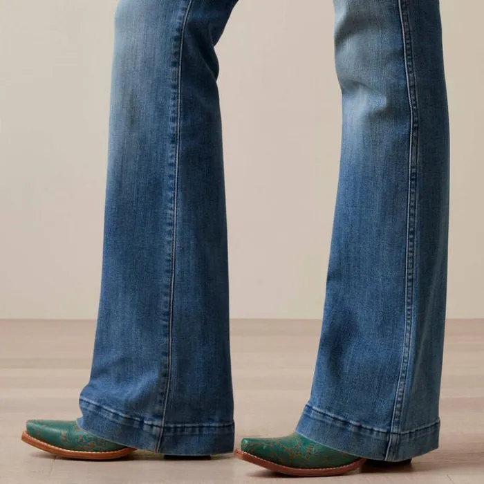 Denim Women Ariat Slim Trouser Noelle Wide Leg Jean Oakland Denim Women Ariat Slim Trouser Noelle Wide Leg Jean Oakland