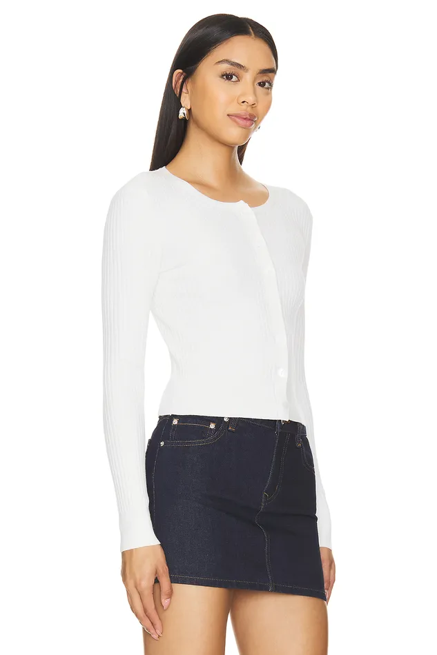 Diletta Cardigan White Women Lovers and Friends Diletta Cardigan White Women Lovers and Friends