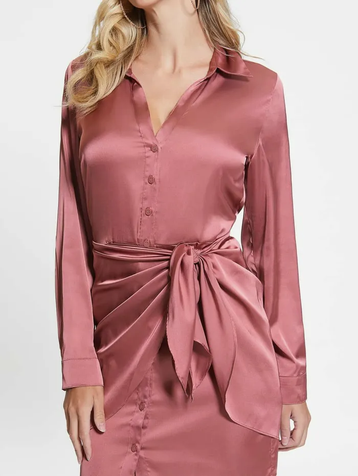 Dresses and Jumpsuits Eco Alya Dress Antique Mauve GUESS Women