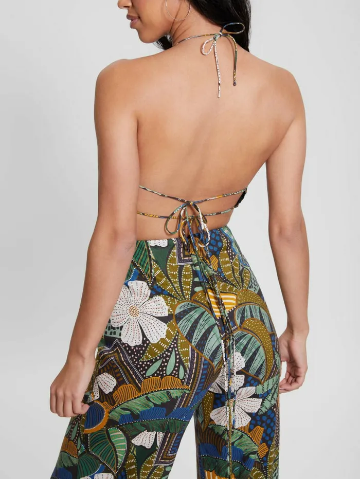 Dresses and Jumpsuits GUESS Women Eco Lori OpenBack Jumpsuit Tropical Traveler Dresses and Jumpsuits GUESS Women Eco Lori OpenBack Jumpsuit Tropical Traveler
