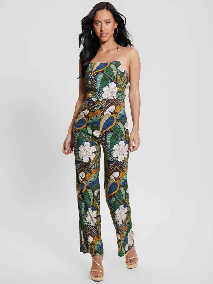 Dresses and Jumpsuits GUESS Women Eco Lori OpenBack Jumpsuit Tropical Traveler Dresses and Jumpsuits GUESS Women Eco Lori OpenBack Jumpsuit Tropical Traveler